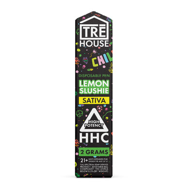 TRE House - HHC Vape - Lemon Slushie Disposable - 2 Grams CBDdatabase.com TRE House - HHC Vape - Lemon Slushie Disposable - 2 Grams CBDdatabase.com